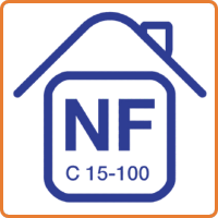 électricien Groises pictogramme norme nfc15-100
